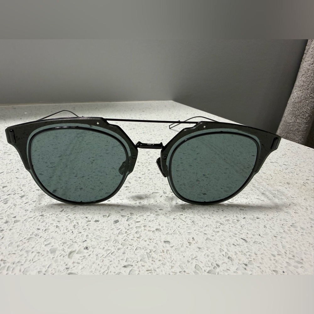 Dior Black and Gray Sunglasses